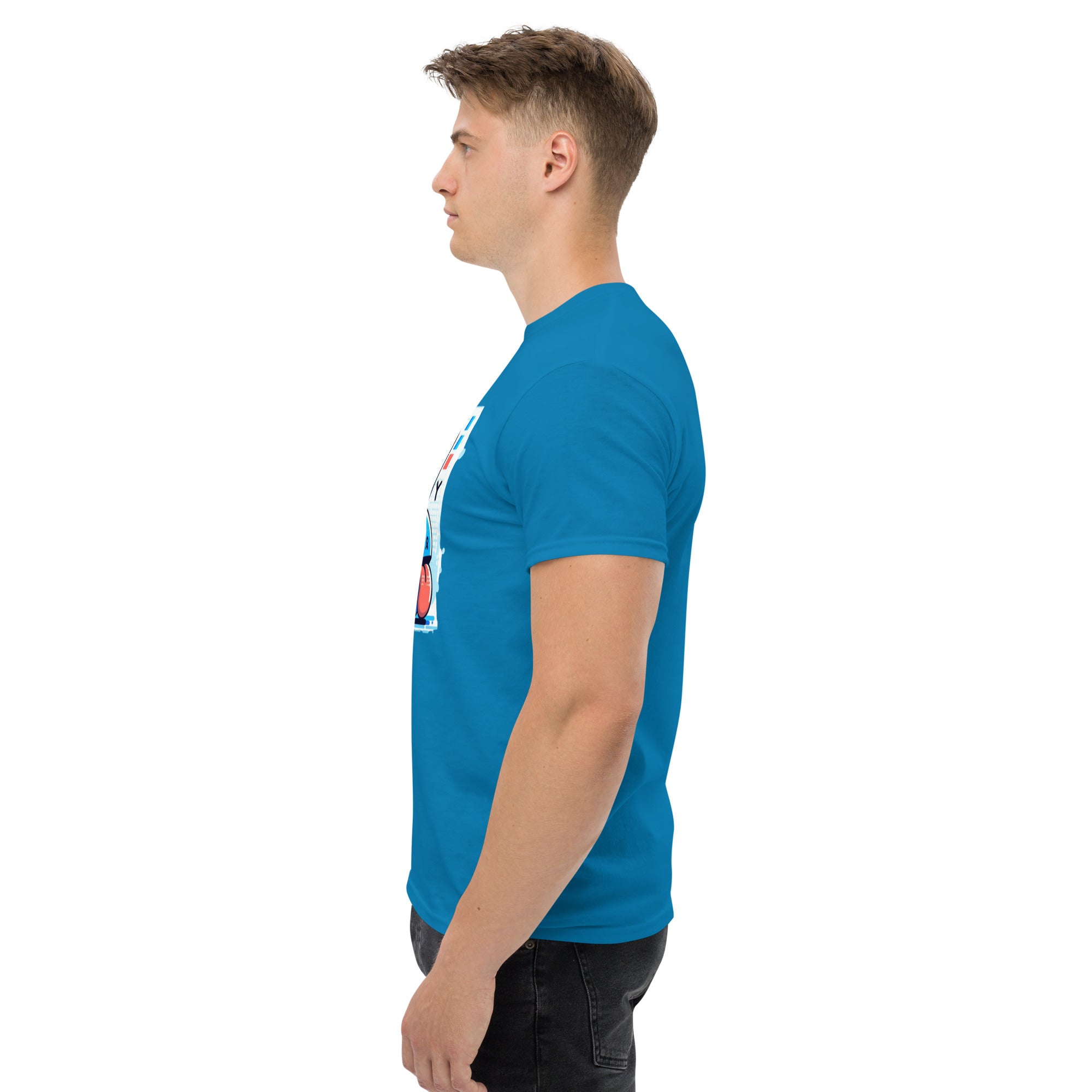 T-Shirt Unisex Stampata 100% Cotone – Confortevole – Design B Animata-Biiply