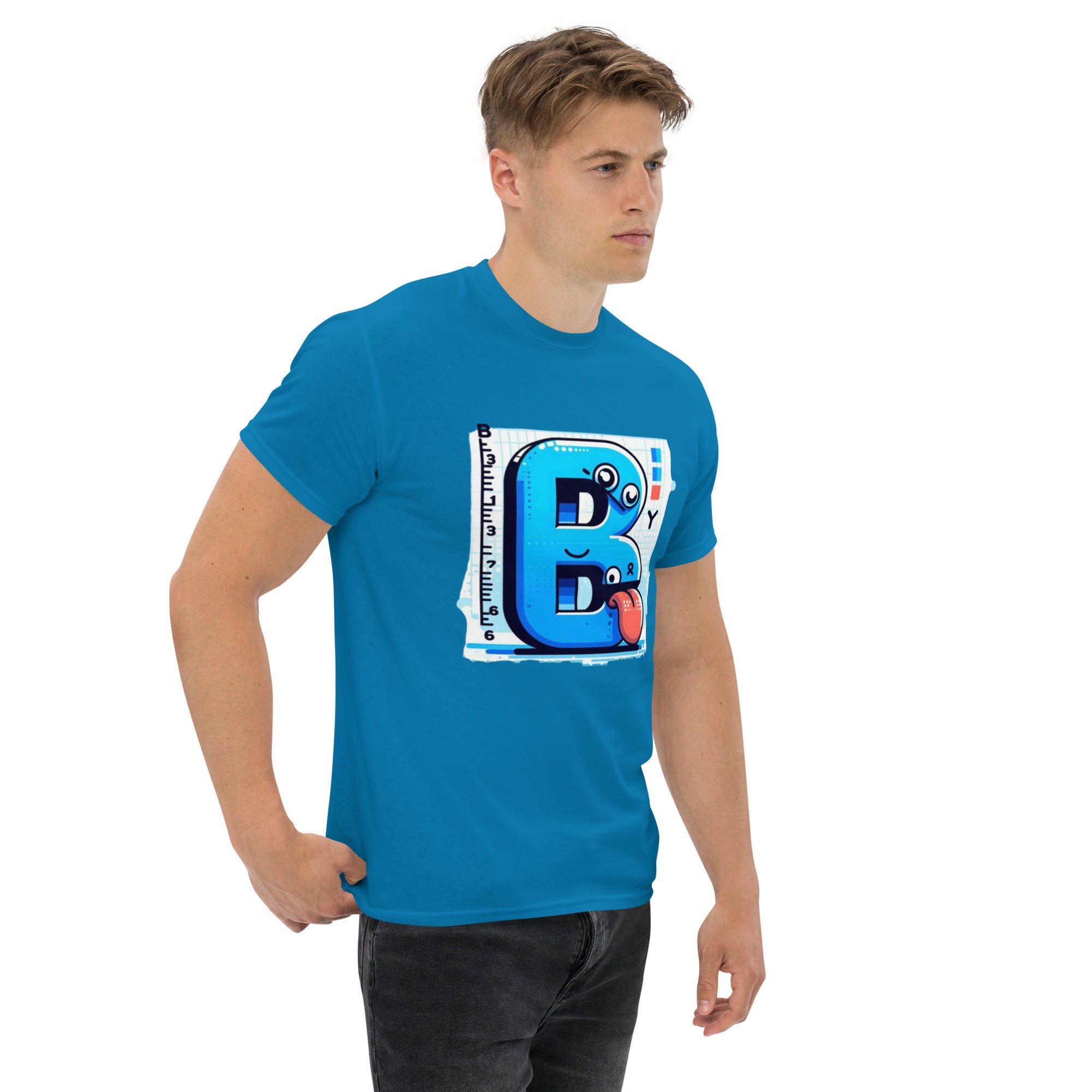 T-Shirt Unisex Stampata 100% Cotone – Confortevole – Design B Animata-Biiply