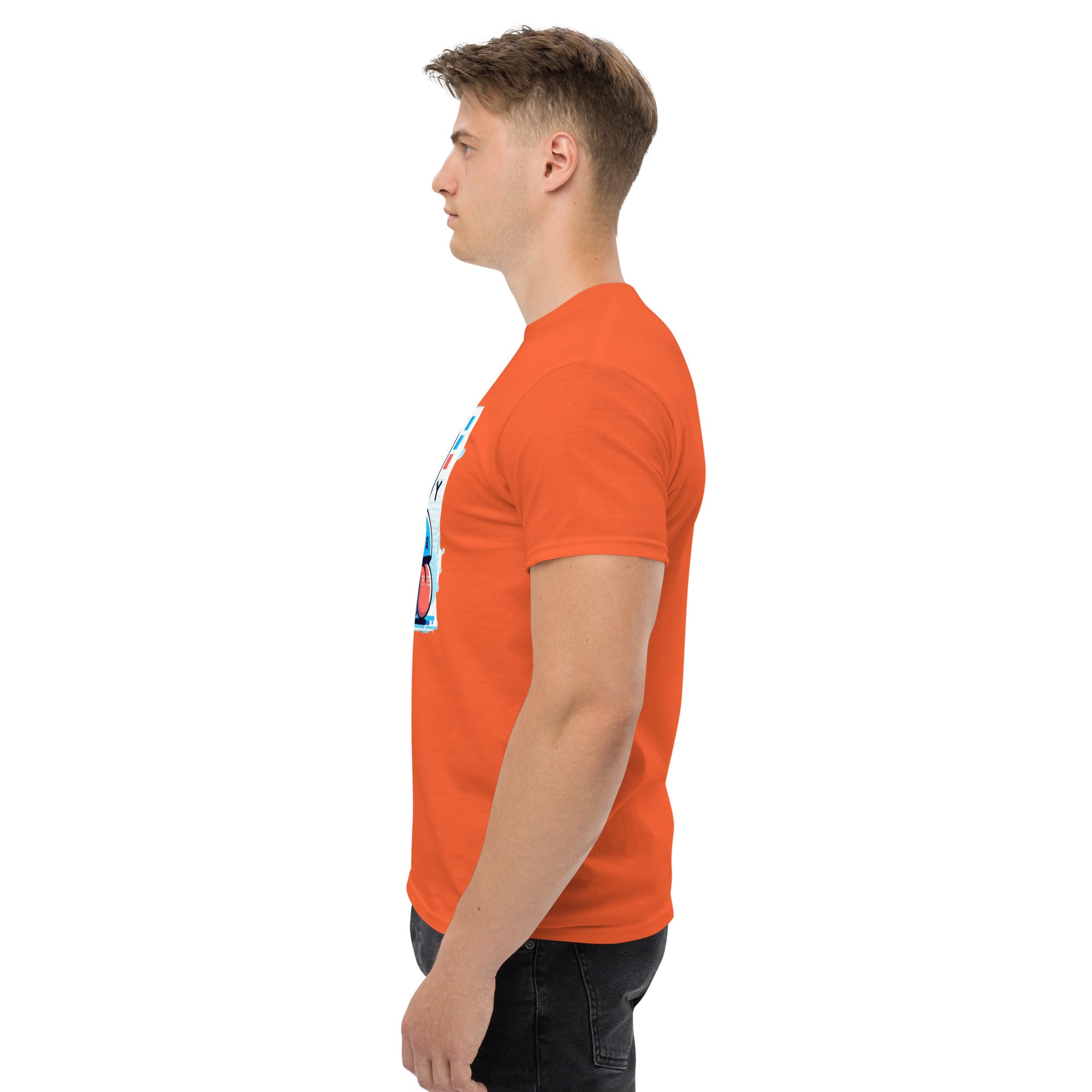 T-Shirt Unisex Stampata 100% Cotone – Confortevole – Design B Animata-Biiply