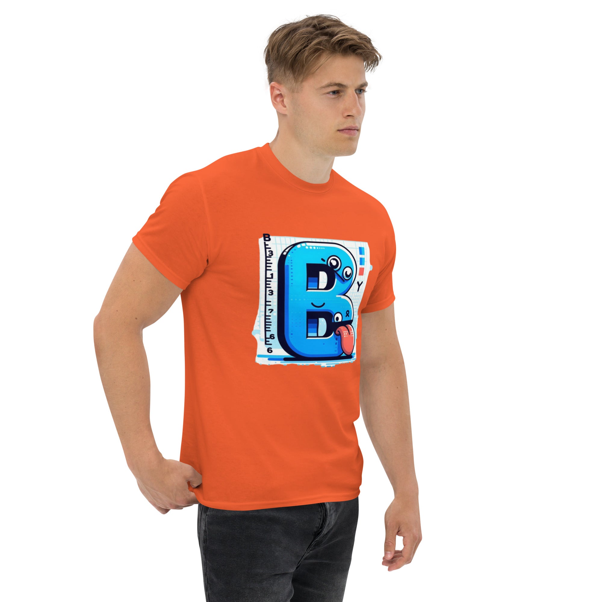 T-Shirt Unisex Stampata 100% Cotone – Confortevole – Design B Animata-Biiply