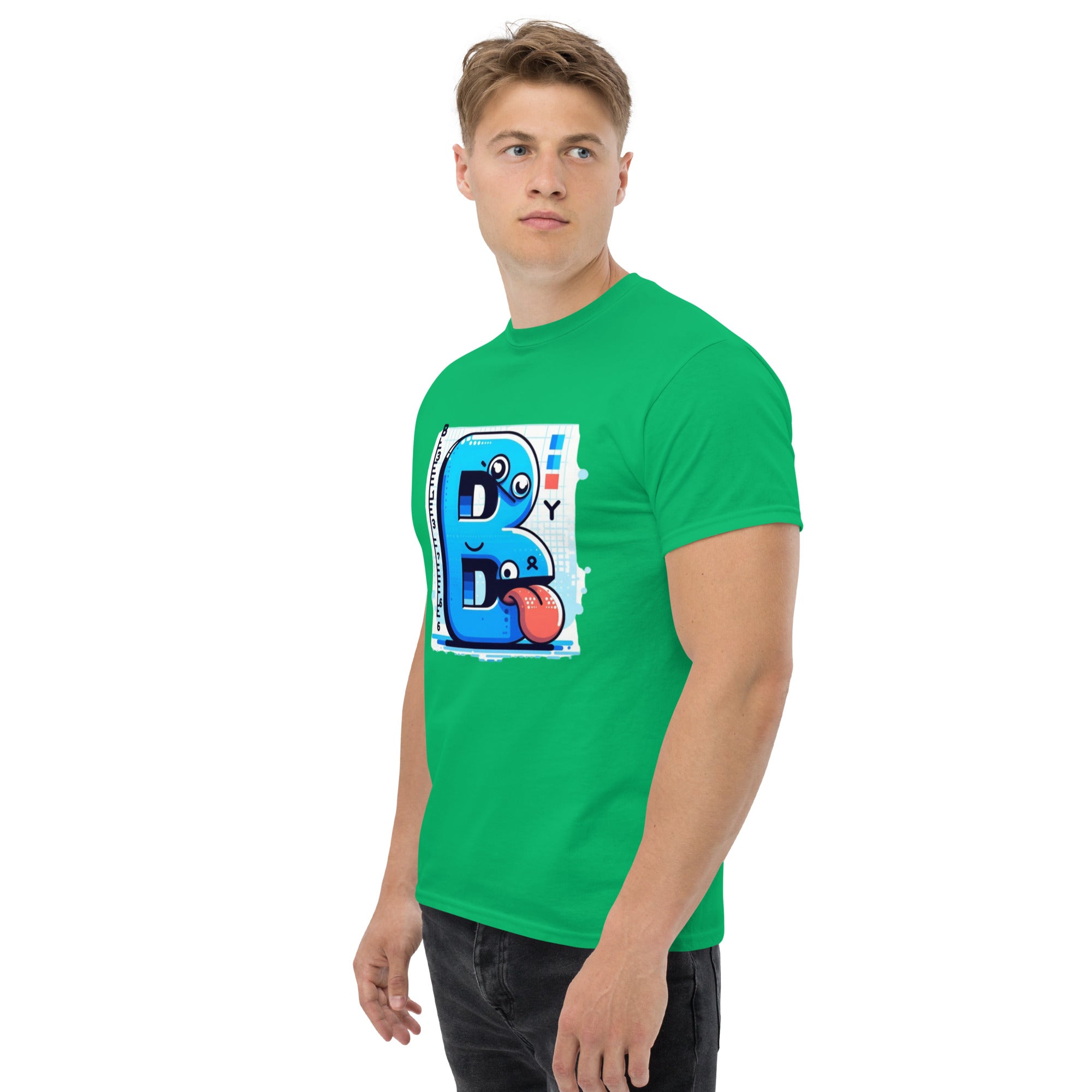 T-Shirt Unisex Stampata 100% Cotone – Confortevole – Design B Animata-Biiply