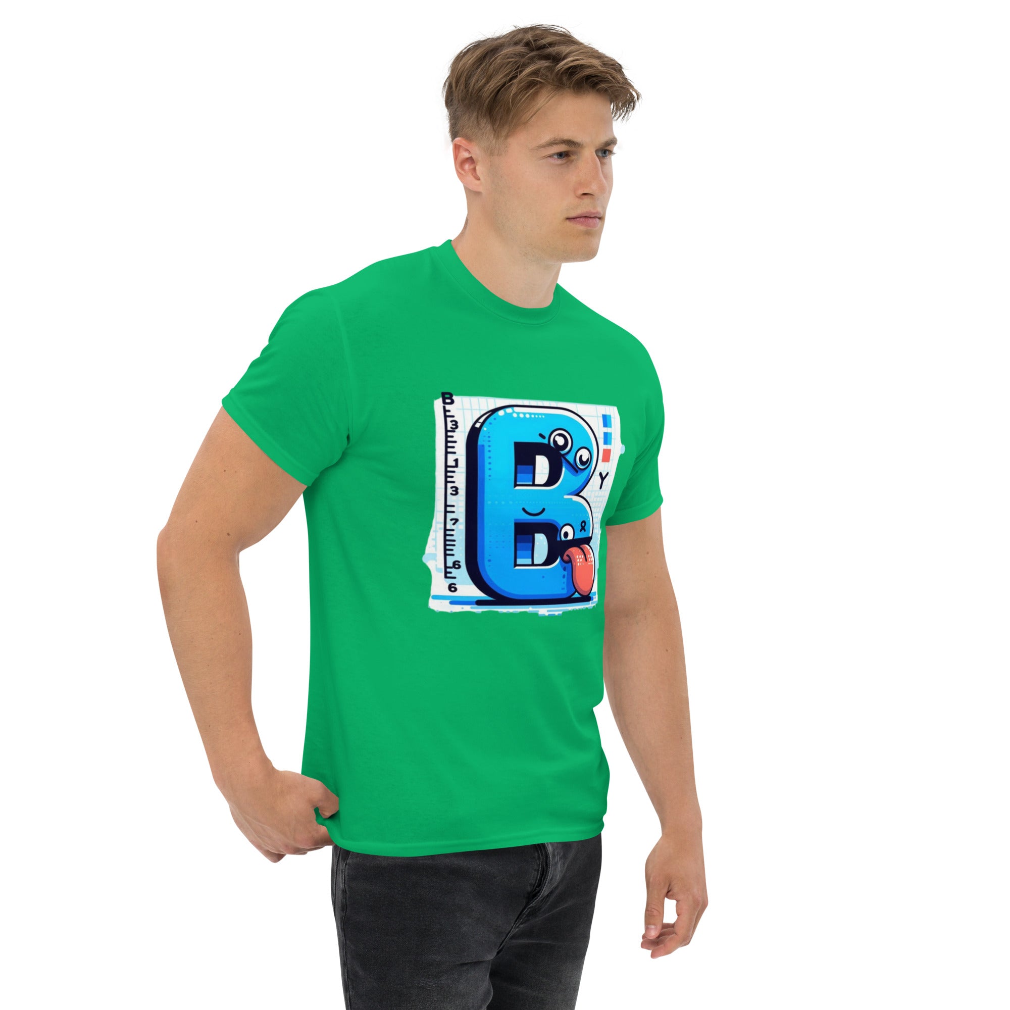 T-Shirt Unisex Stampata 100% Cotone – Confortevole – Design B Animata-Biiply