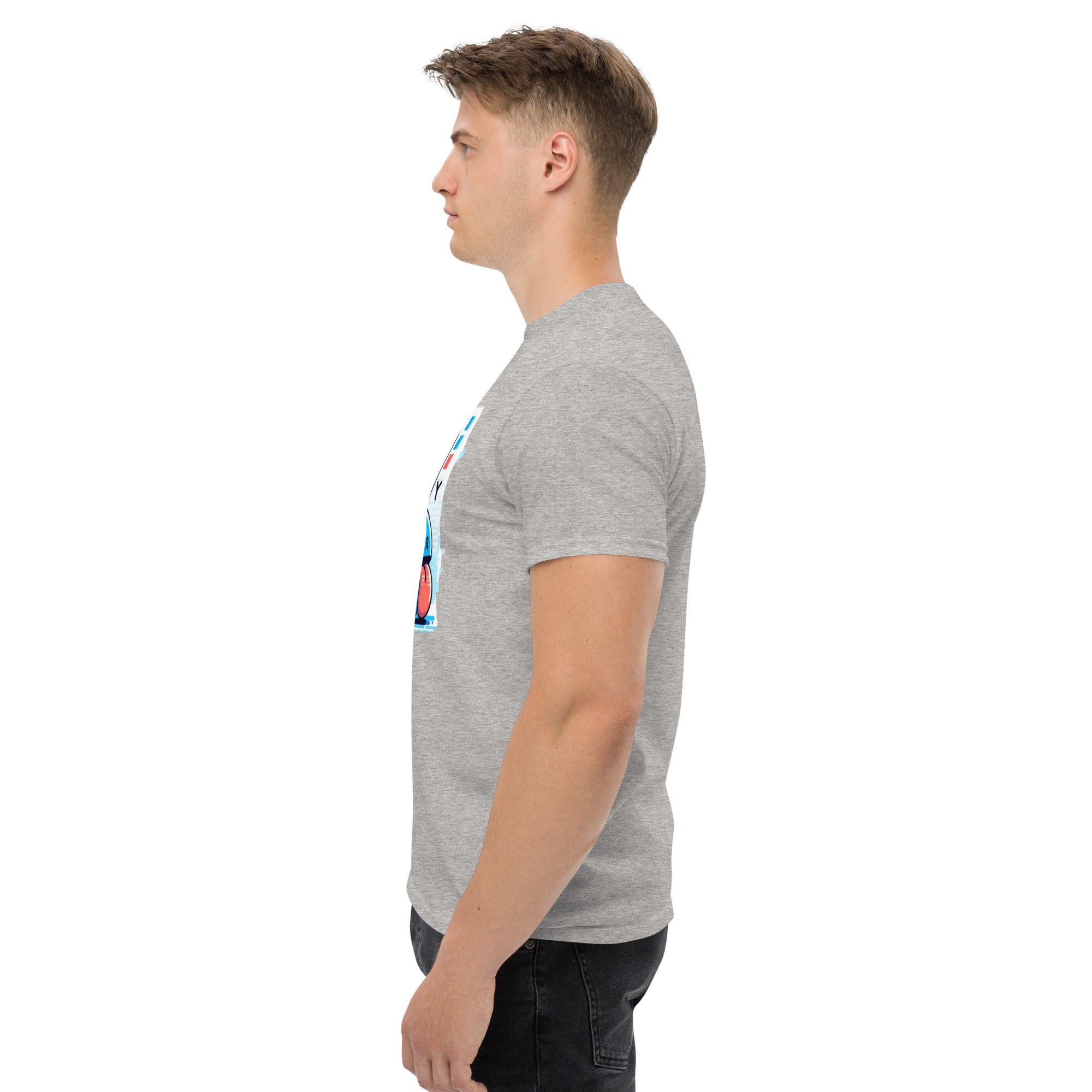 T-Shirt Unisex Stampata 100% Cotone – Confortevole – Design B Animata-Biiply