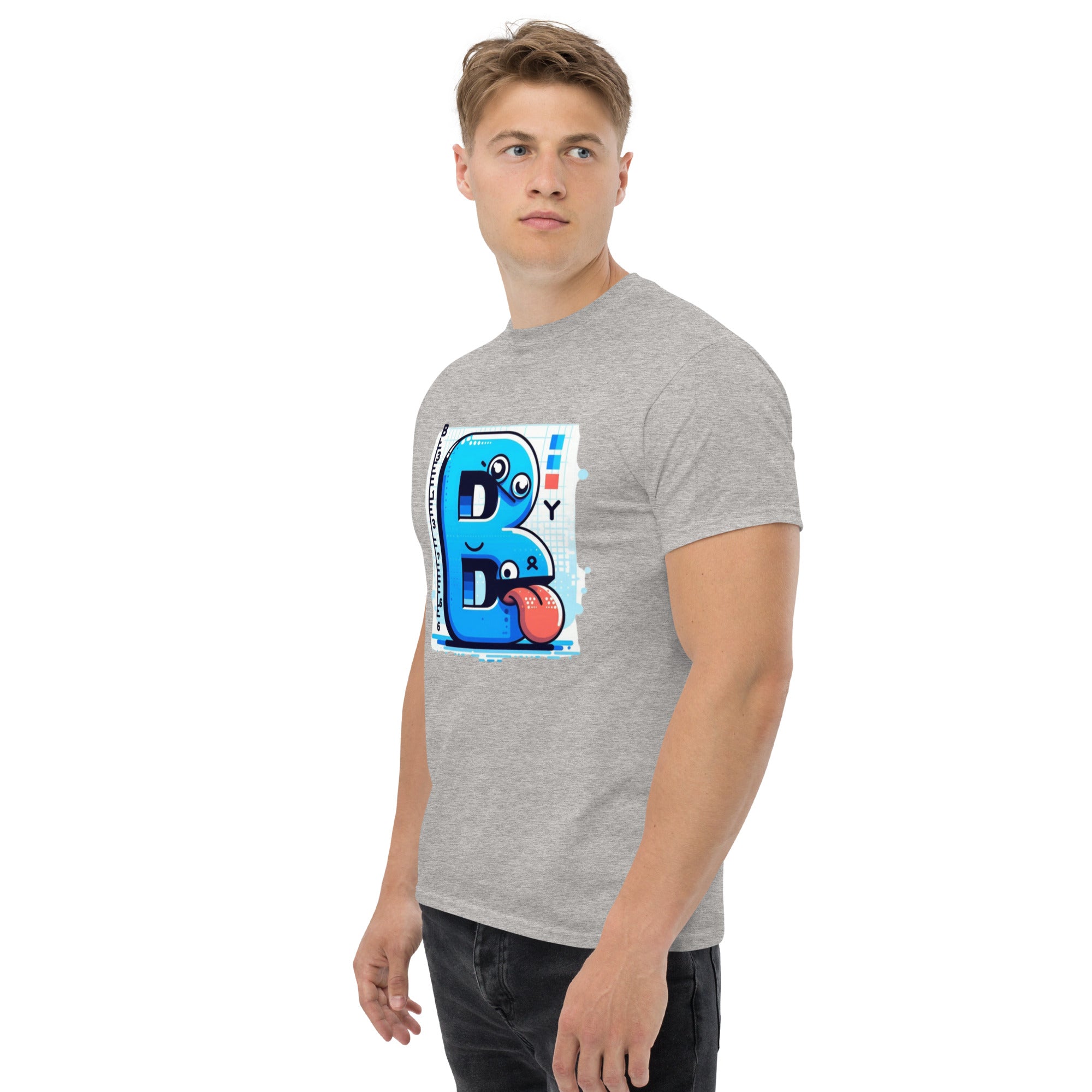 T-Shirt Unisex Stampata 100% Cotone – Confortevole – Design B Animata-Biiply