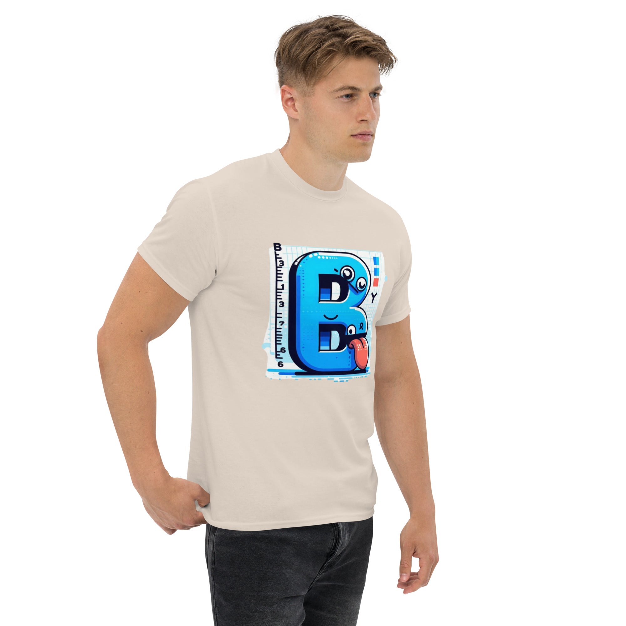 T-Shirt Unisex Stampata 100% Cotone – Confortevole – Design B Animata-Biiply