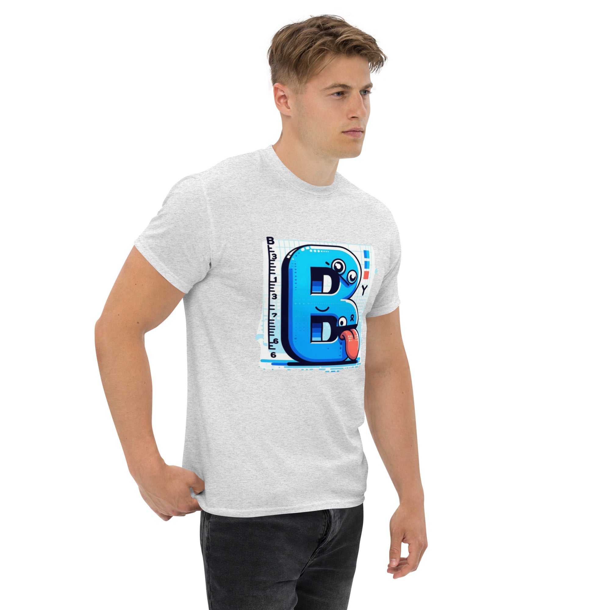 T-Shirt Unisex Stampata 100% Cotone – Confortevole – Design B Animata-Biiply