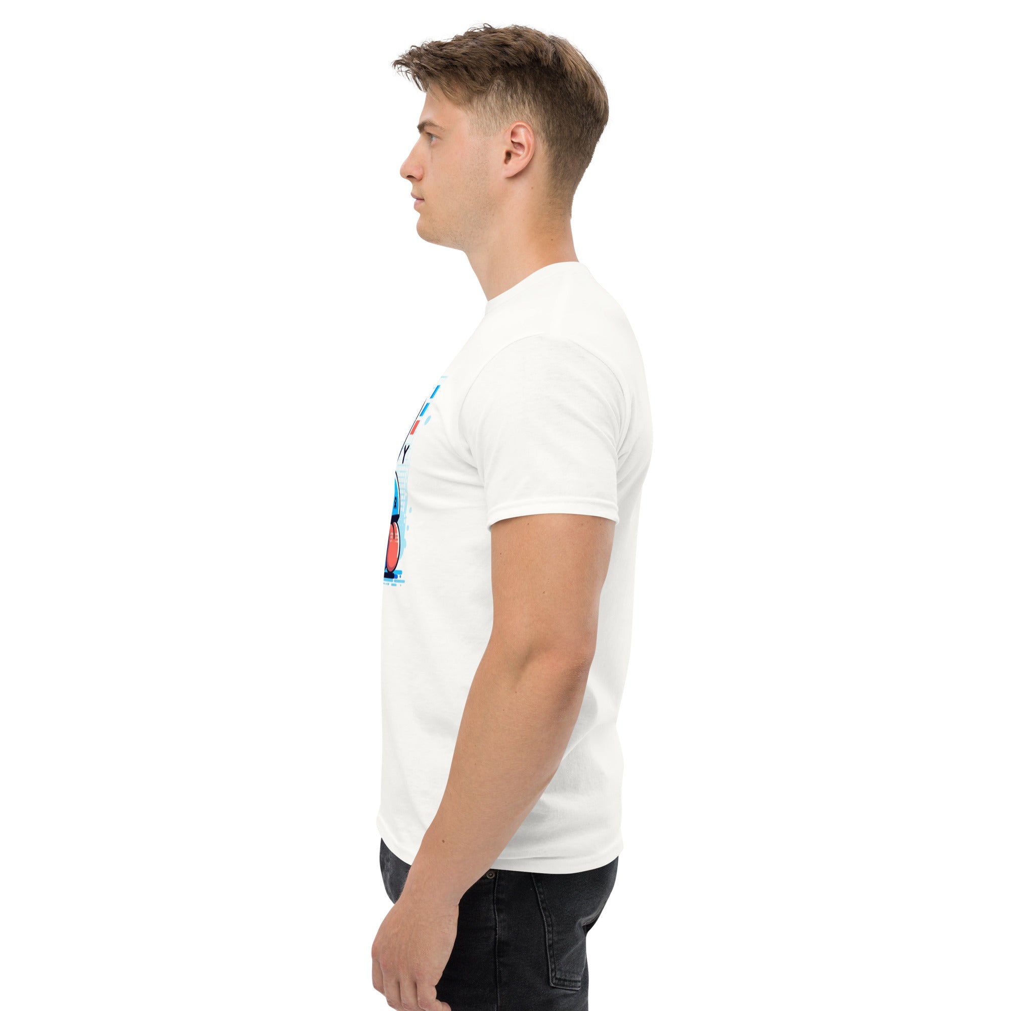 T-Shirt Unisex Stampata 100% Cotone – Confortevole – Design B Animata-Biiply