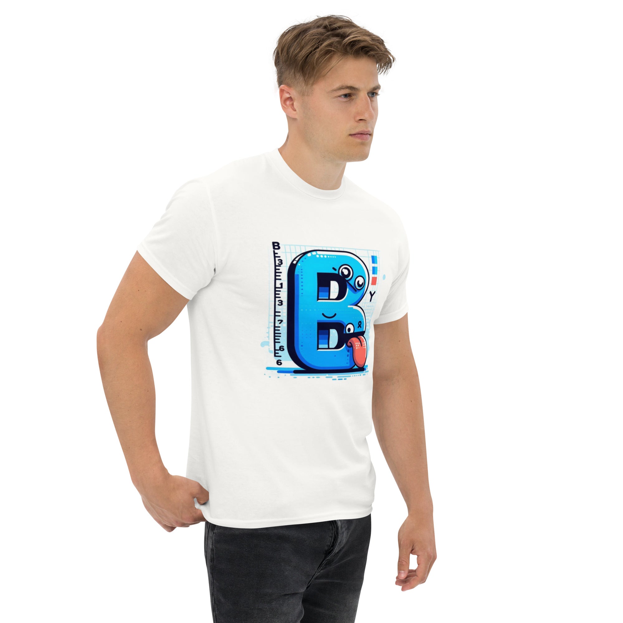 T-Shirt Unisex Stampata 100% Cotone – Confortevole – Design B Animata-Biiply
