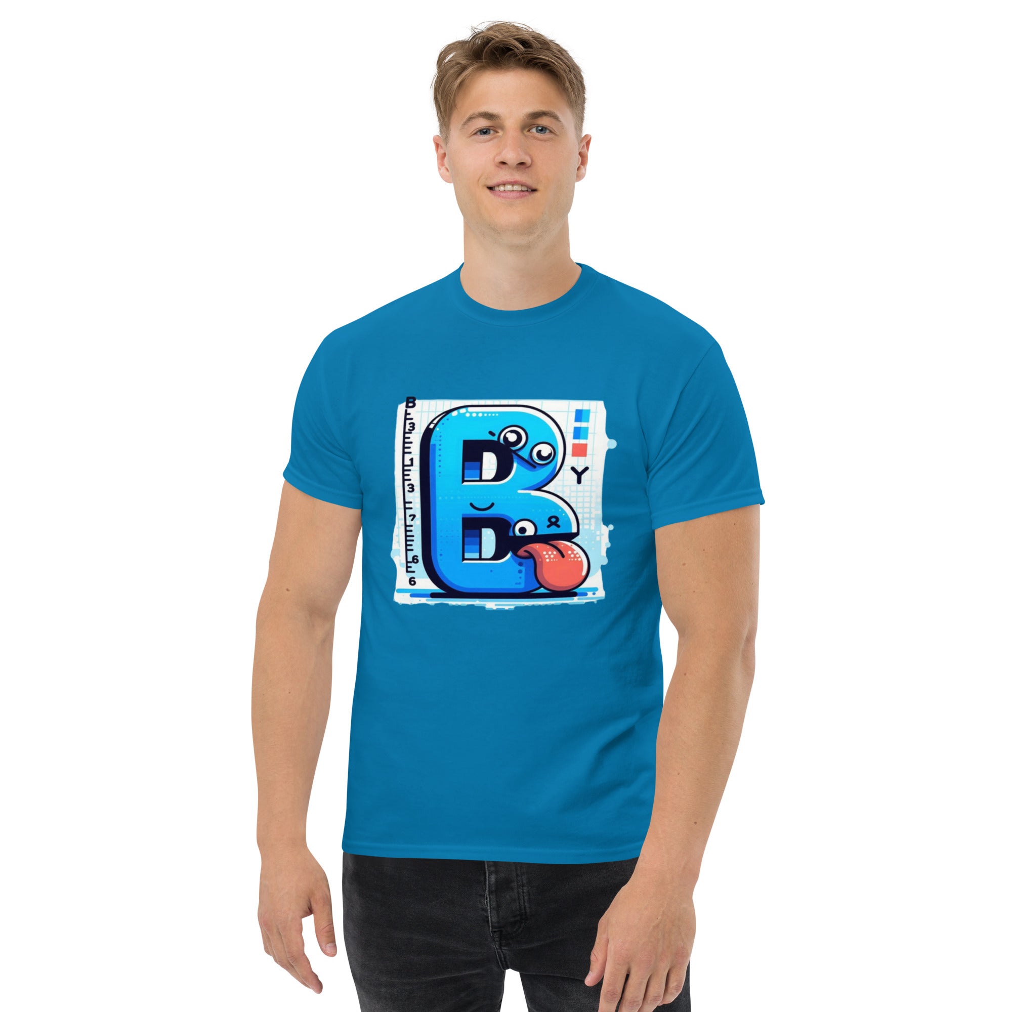 T-Shirt Unisex Stampata 100% Cotone – Confortevole – Design B Animata-Biiply