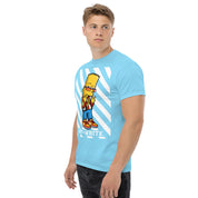 T-Shirt Unisex Stampata 100% Cotone – Confortevole – Design Bart Off-Whte-Biiply