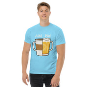 T-Shirt Unisex Stampata 100% Cotone – Confortevole – Design Caffè A.M Birra P.M-Biiply