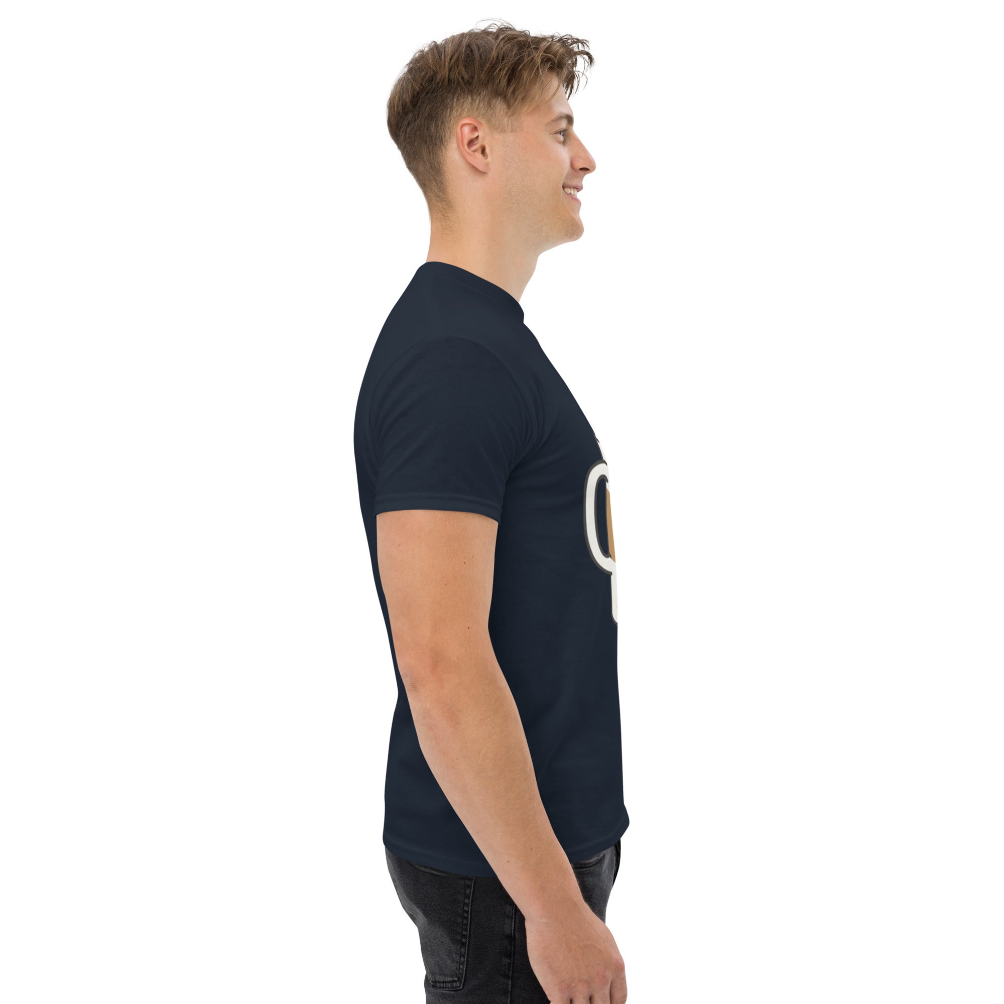 T-Shirt Unisex Stampata 100% Cotone – Confortevole – Design Caffè A.M Birra P.M-Biiply