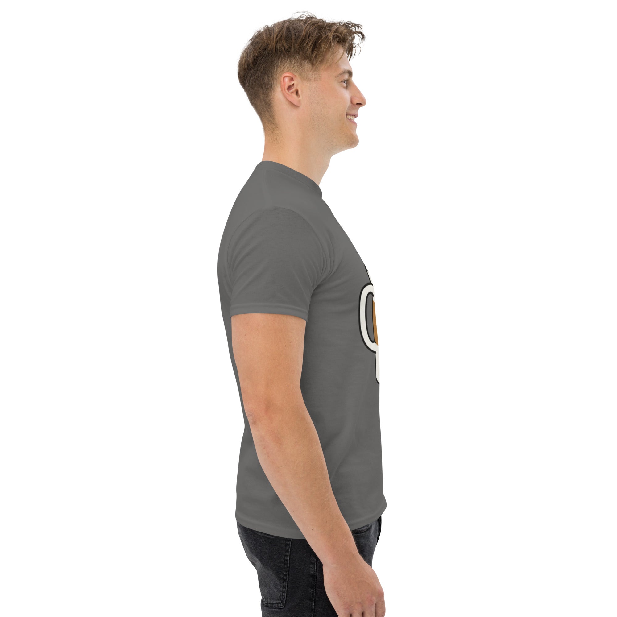 T-Shirt Unisex Stampata 100% Cotone – Confortevole – Design Caffè A.M Birra P.M-Biiply