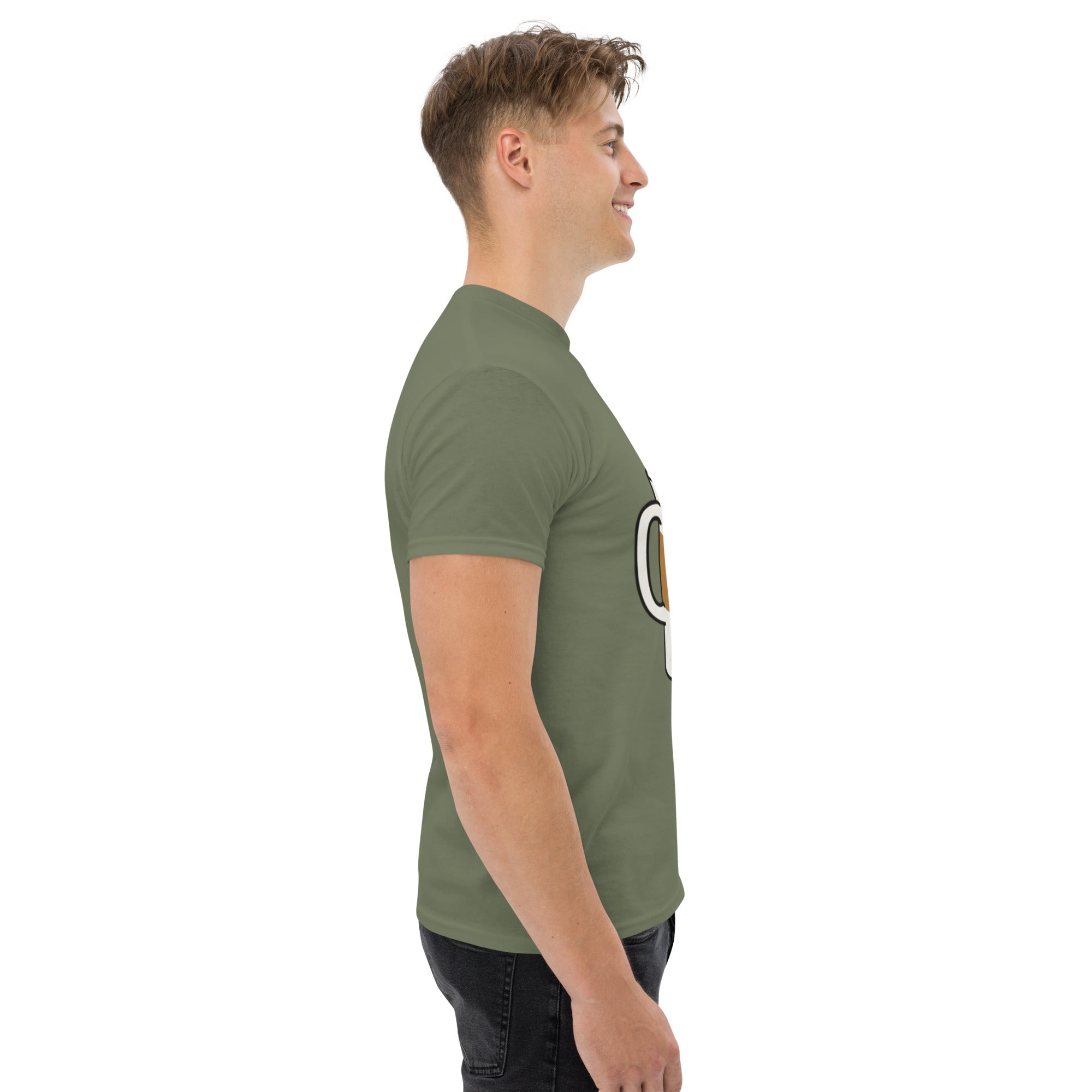T-Shirt Unisex Stampata 100% Cotone – Confortevole – Design Caffè A.M Birra P.M-Biiply