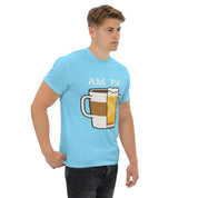 T-Shirt Unisex Stampata 100% Cotone – Confortevole – Design Caffè A.M Birra P.M-Biiply