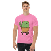 T-Shirt Unisex Stampata 100% Cotone – Confortevole – Design Catcus-Biiply