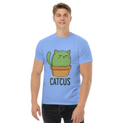 T-Shirt Unisex Stampata 100% Cotone – Confortevole – Design Catcus-Biiply