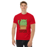 T-Shirt Unisex Stampata 100% Cotone – Confortevole – Design Catcus