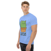 T-Shirt Unisex Stampata 100% Cotone – Confortevole – Design Catcus-Biiply