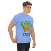 T-Shirt Unisex Stampata 100% Cotone – Confortevole – Design Catcus-Biiply