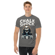 T-Shirt Unisex Stampata 100% Cotone – Confortevole – Design Chalk Shock-Biiply