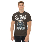 T-Shirt Unisex Stampata 100% Cotone – Confortevole – Design Chalk Shock-Biiply