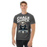 T-Shirt Unisex Stampata 100% Cotone – Confortevole – Design Chalk Shock-Biiply
