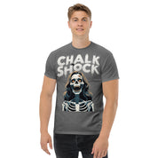 T-Shirt Unisex Stampata 100% Cotone – Confortevole – Design Chalk Shock-Biiply