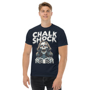 T-Shirt Unisex Stampata 100% Cotone – Confortevole – Design Chalk Shock-Biiply