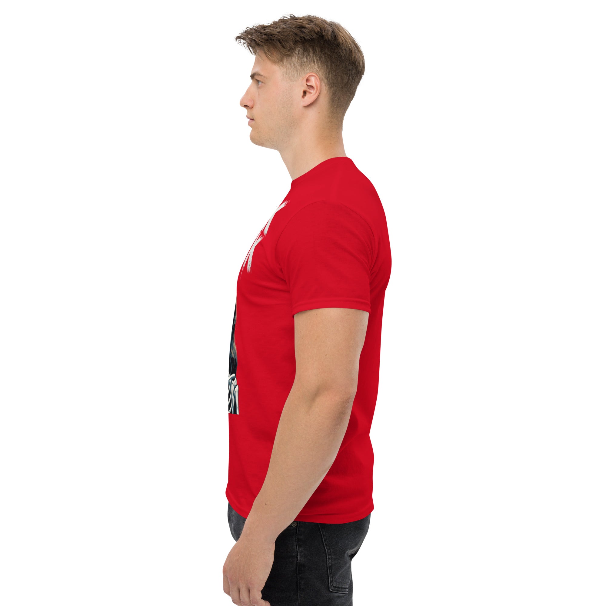 T-Shirt Unisex Stampata 100% Cotone – Confortevole – Design Chalk Shock-Biiply
