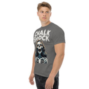 T-Shirt Unisex Stampata 100% Cotone – Confortevole – Design Chalk Shock-Biiply