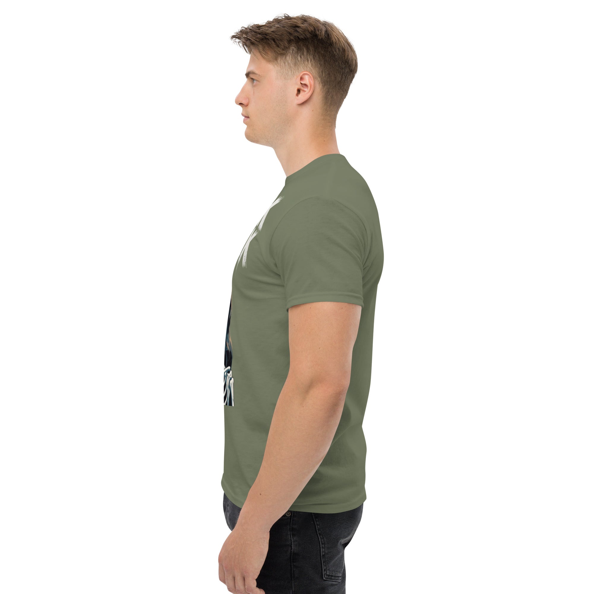 T-Shirt Unisex Stampata 100% Cotone – Confortevole – Design Chalk Shock-Biiply