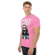 T-Shirt Unisex Stampata 100% Cotone – Confortevole – Design Chalk Shock-Biiply