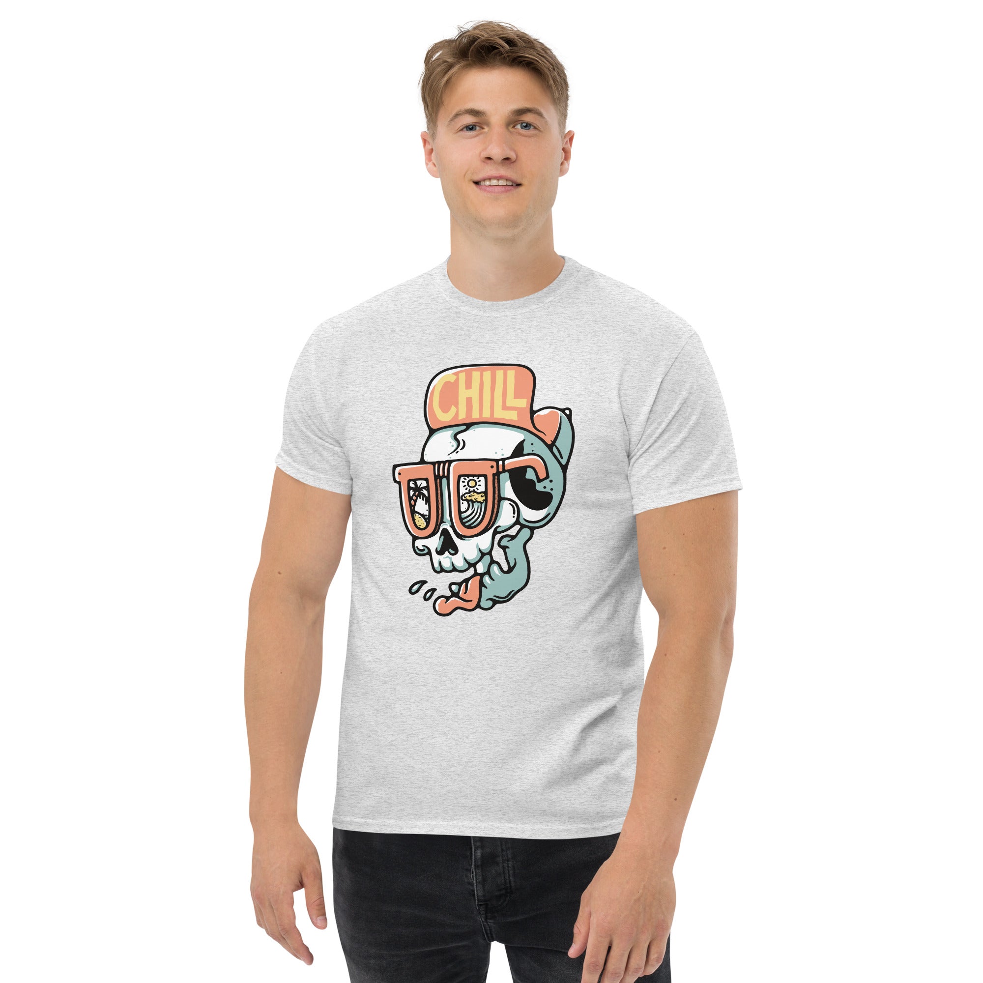 T-Shirt Unisex Stampata 100% Cotone – Confortevole – Design Chill-Biiply