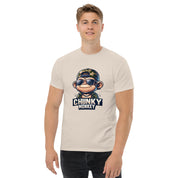 T-Shirt Unisex Stampata 100% Cotone – Confortevole – Design Chunky Monkey-Biiply