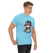 T-Shirt Unisex Stampata 100% Cotone – Confortevole – Design Chunky Monkey-Biiply