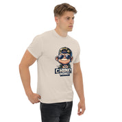 T-Shirt Unisex Stampata 100% Cotone – Confortevole – Design Chunky Monkey-Biiply