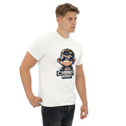 T-Shirt Unisex Stampata 100% Cotone – Confortevole – Design Chunky Monkey-Biiply