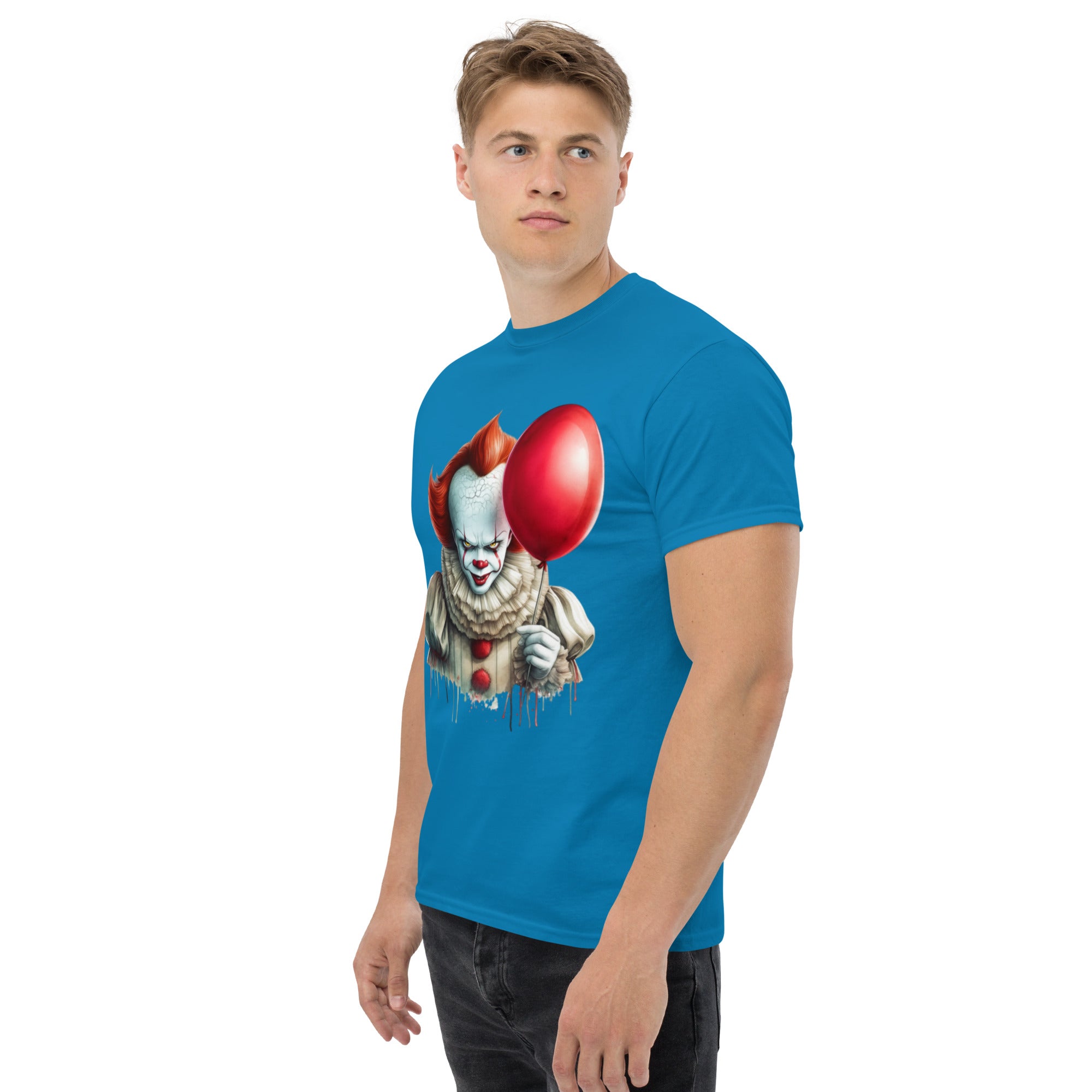 T-Shirt Unisex Stampata 100% Cotone – Confortevole – Design Clown-Biiply