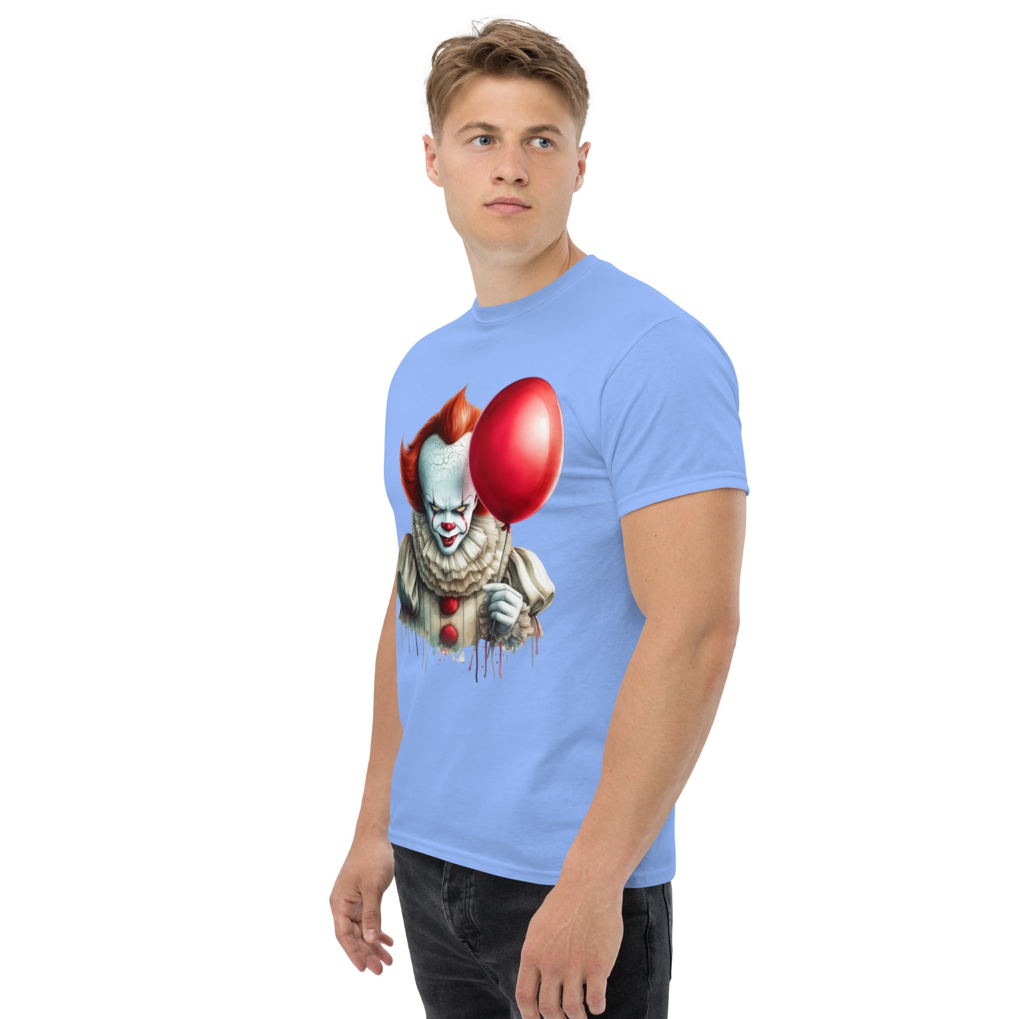 T-Shirt Unisex Stampata 100% Cotone – Confortevole – Design Clown-Biiply