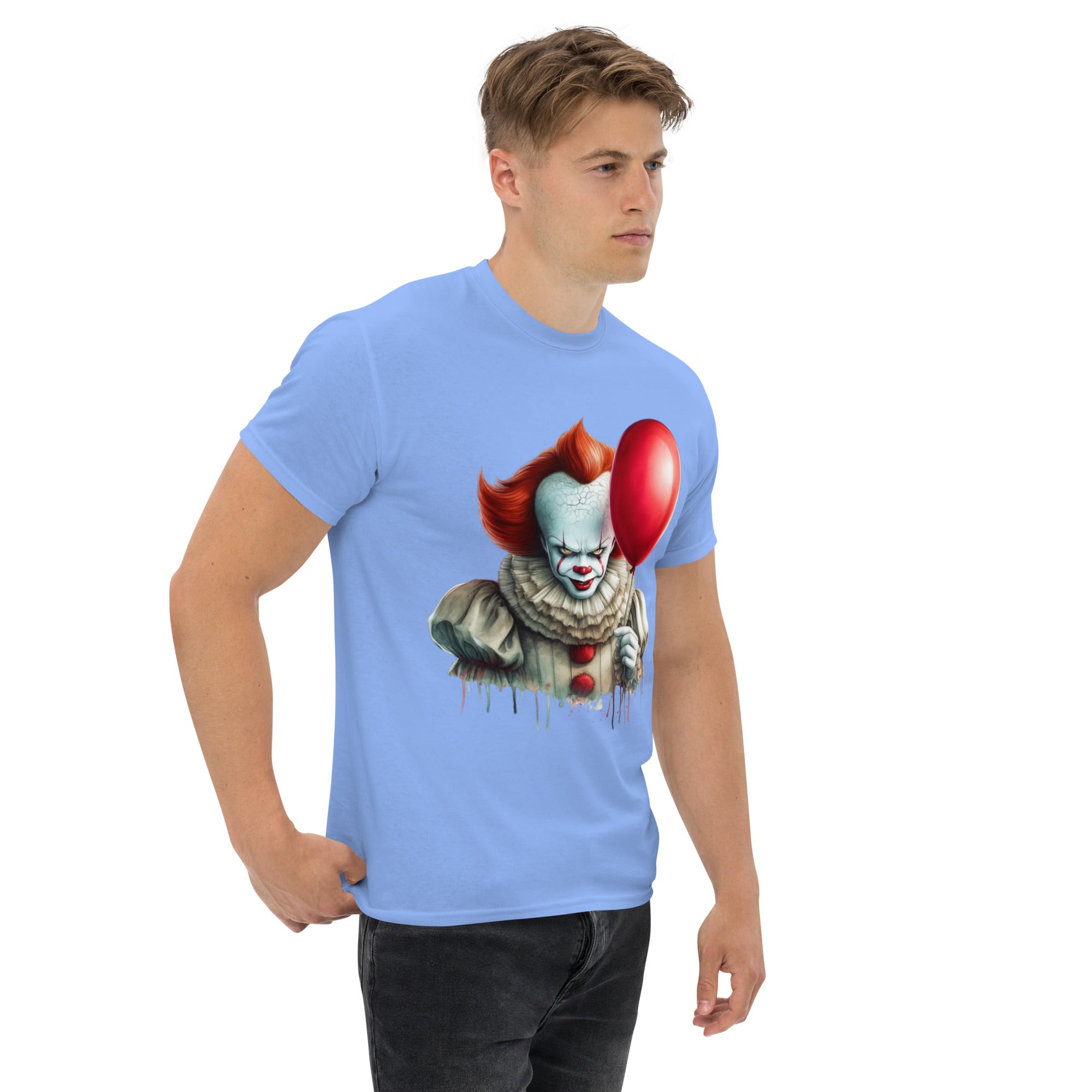 T-Shirt Unisex Stampata 100% Cotone – Confortevole – Design Clown-Biiply