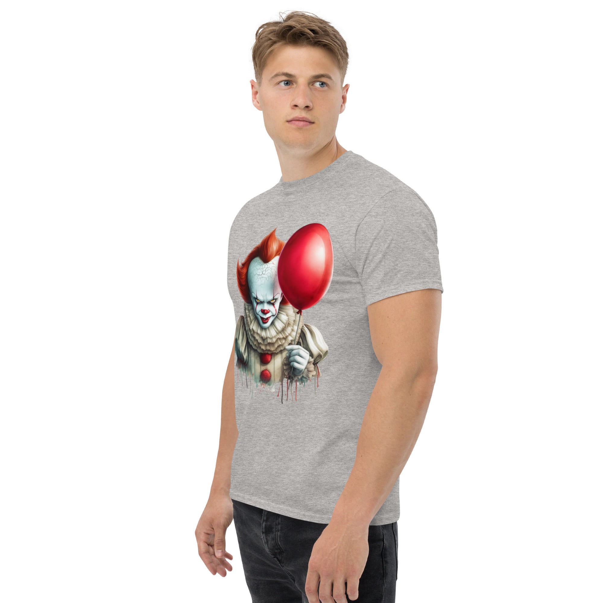 T-Shirt Unisex Stampata 100% Cotone – Confortevole – Design Clown-Biiply