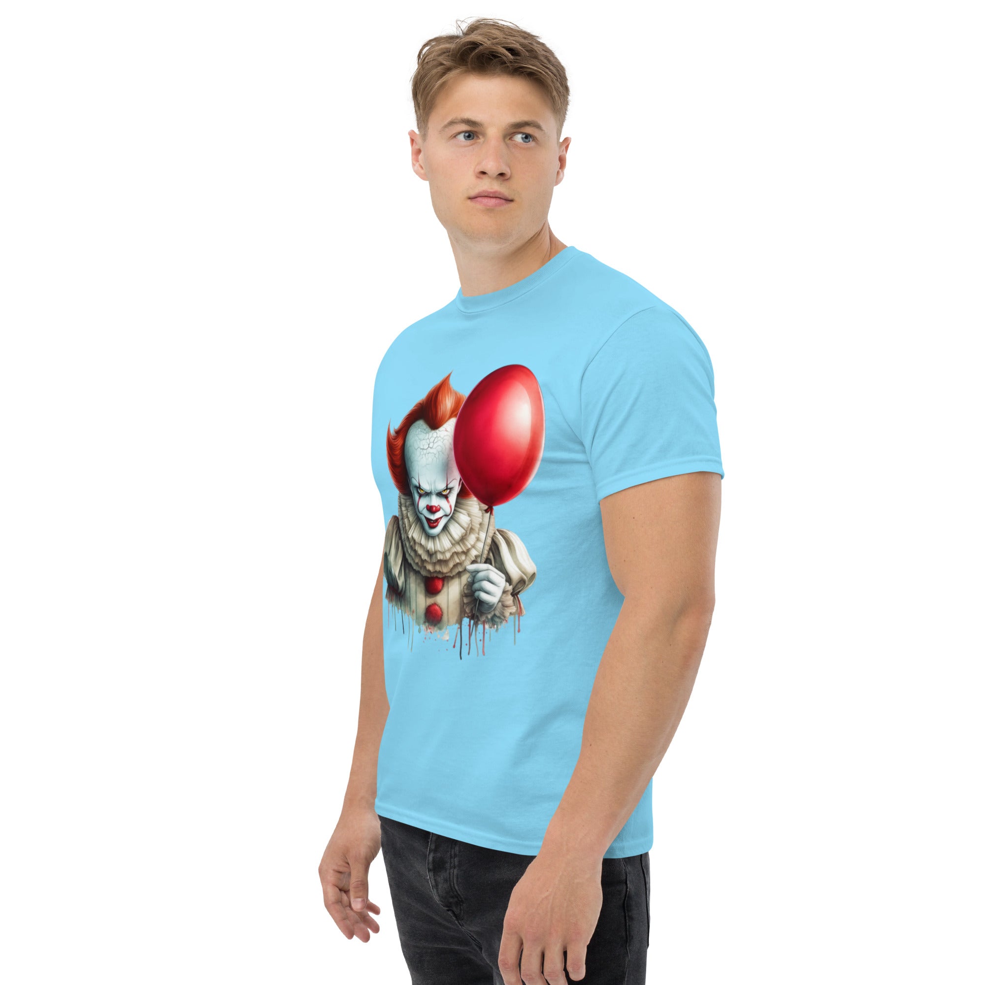 T-Shirt Unisex Stampata 100% Cotone – Confortevole – Design Clown-Biiply
