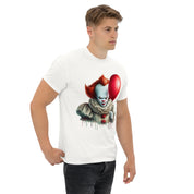 T-Shirt Unisex Stampata 100% Cotone – Confortevole – Design Clown-Biiply