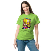 T-Shirt Unisex Stampata 100% Cotone – Confortevole – Design Crabby Patty-Biiply