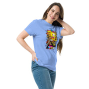 T-Shirt Unisex Stampata 100% Cotone – Confortevole – Design Crabby Patty-Biiply