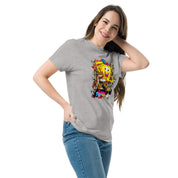 T-Shirt Unisex Stampata 100% Cotone – Confortevole – Design Crabby Patty-Biiply