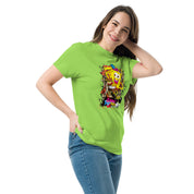 T-Shirt Unisex Stampata 100% Cotone – Confortevole – Design Crabby Patty-Biiply