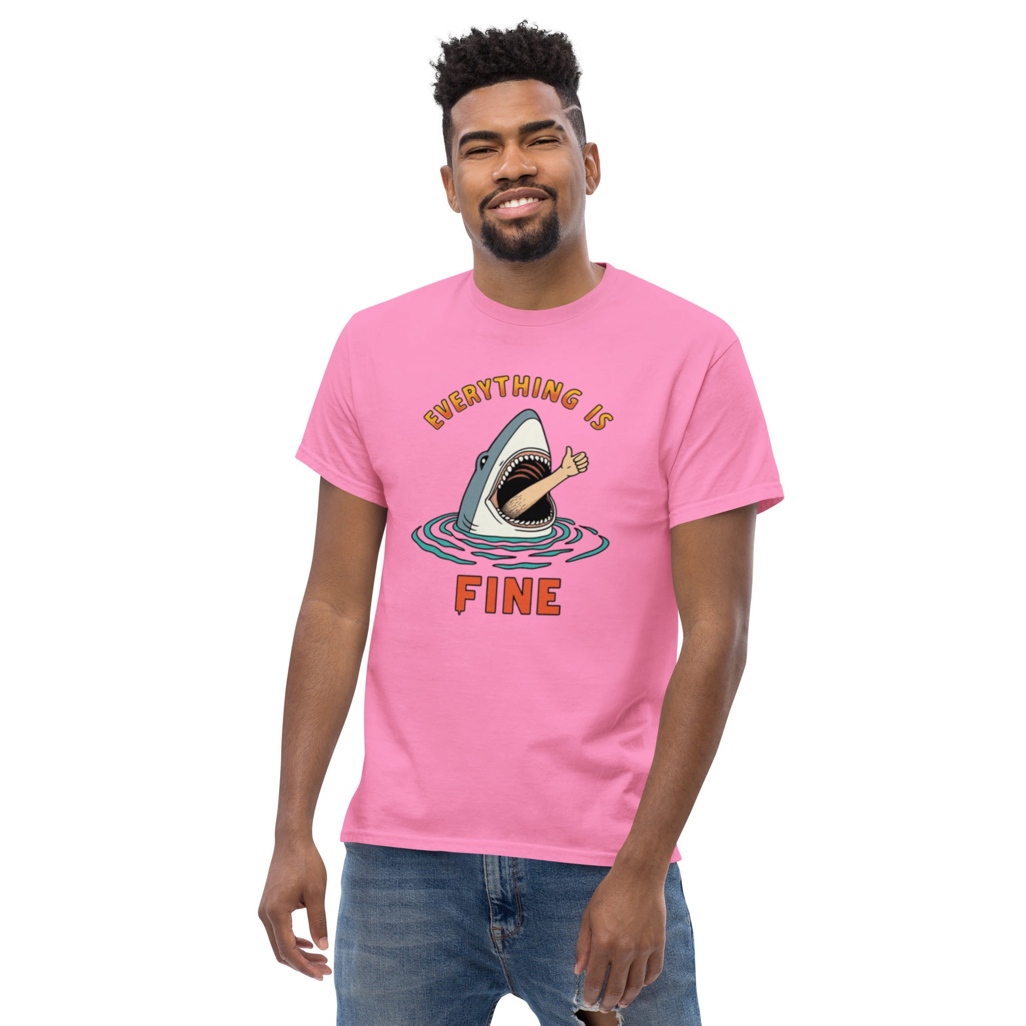 T-Shirt Unisex Stampata 100% Cotone – Confortevole – Design Everiting is Fine-Biiply