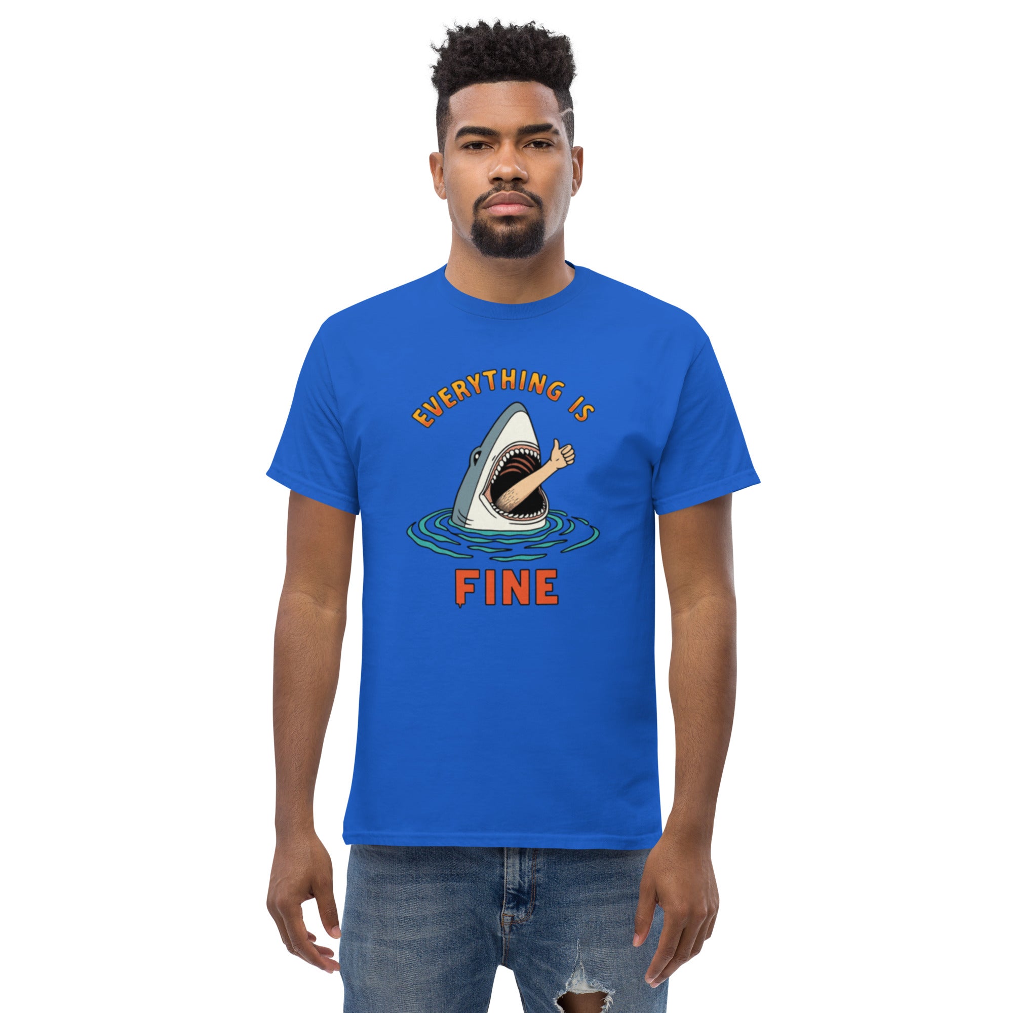 T-Shirt Unisex Stampata 100% Cotone – Confortevole – Design Everiting is Fine-Biiply